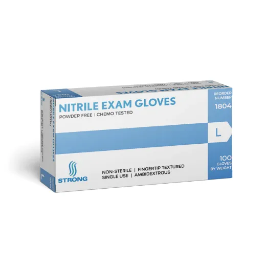 Picture of Nitrile Exam Glove Chemo - Blue 3.5 Mil