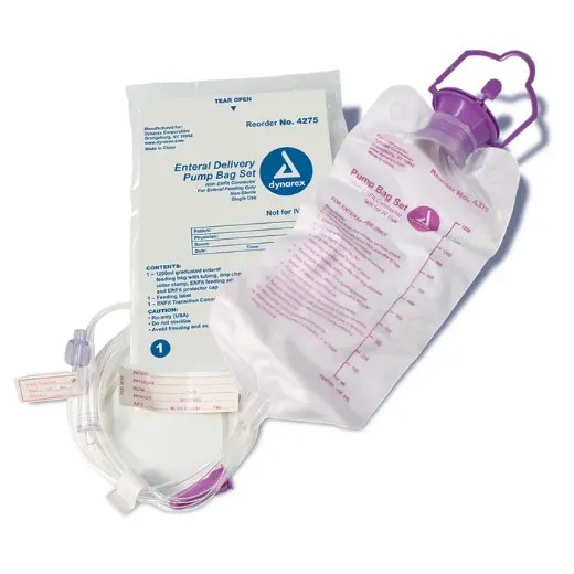 Picture of Enteral Delivery Pump Bag Set - with ENFit connector, 30/Cs