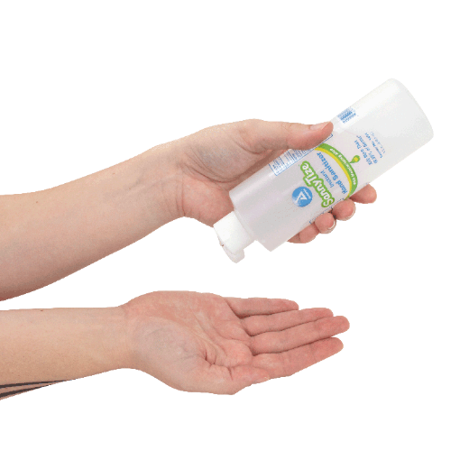 Picture of Hand Sanitizer, 8 oz - round squeeze bottle