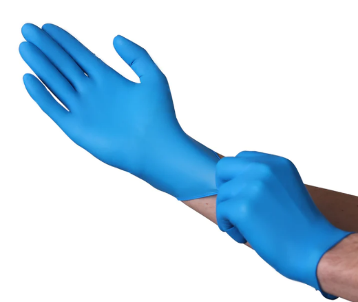 Picture of VGuard® Blue Nitrile Chemo rated Exam Glove - 3.5mil