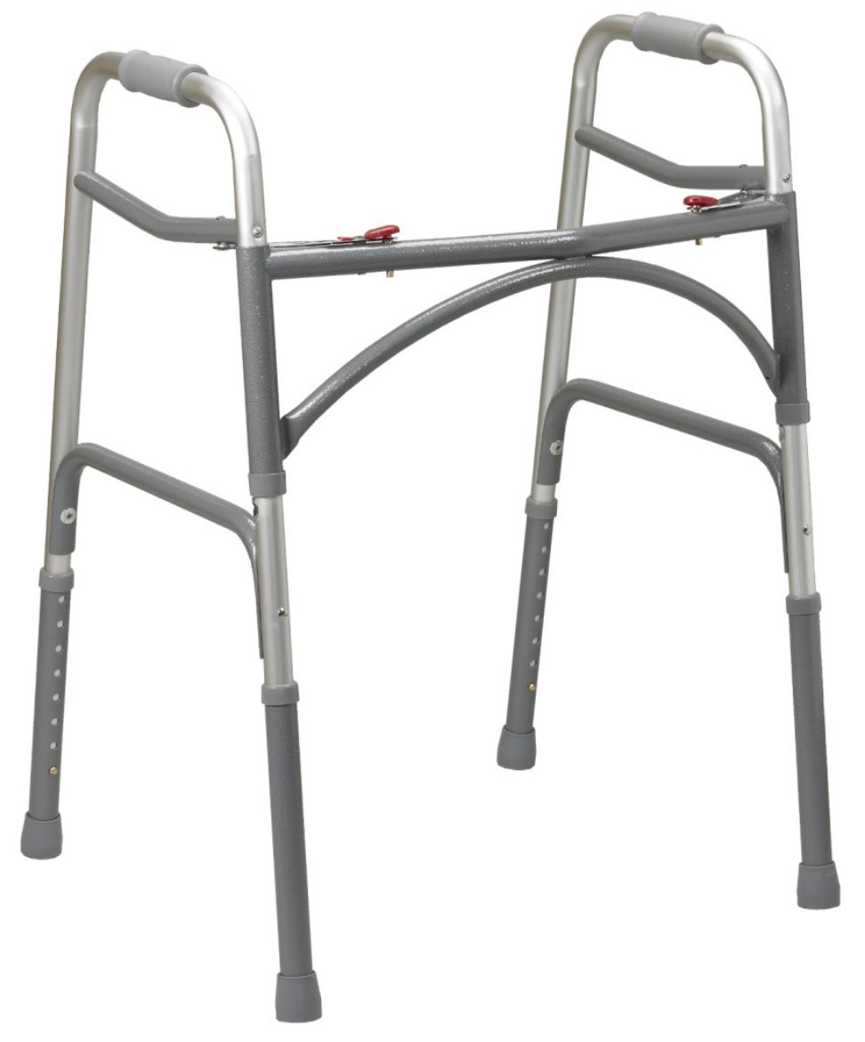 Picture of Bariatric Aluminum Folding Walker- Two Button