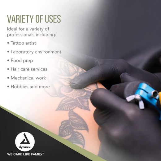 Picture of Black Arrow Latex Exam Gloves, Powder-Free