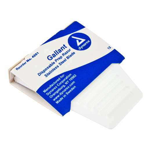 Picture of Gallant Disposable Prep Razors, 50/bx