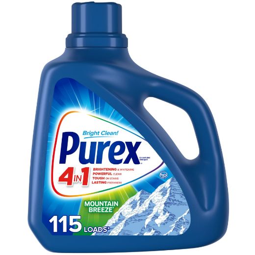 Picture of Purex Liquid Laundry detergent, Mountain Breeze, 150oz